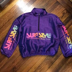 Pullover Track Jacket
